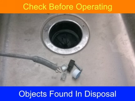 ACE Inspectors finds Objects Found In Disposal